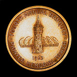 1963 Banquet Medal 10K Gold Reverse
