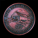 1964 Banquet Medal Bronze Reverse