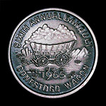 1965 Banquet Medal Silver Reverse