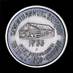 1966 Banquet Medal Silver Reverse