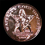 1966 Banquet Medal 10K Gold Obverse