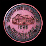 1966 Banquet Medal Bronze Reverse