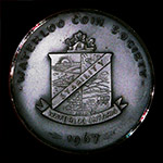 1967 O.N.A. / W.C.S. Convention Medal Silver Reverse