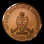 1967 O.N.A. / W.C.S. Convention Medal Gold Filled Obverse