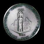 1968 Banquet Medal Silver Reverse