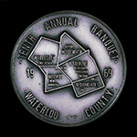 1969 Banquet Medal Silver Reverse