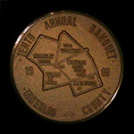 1969 Banquet Medal Gold Filled Reverse