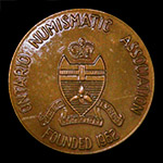 1973 O.N.A. / W.C.S. Convention Medal Gold Filled Obverse