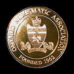 2009 O.N.A. / W.C.S. Convention Medal Brass Obverse