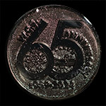2024 65th Anniversary Medals Black Nickel Reverse