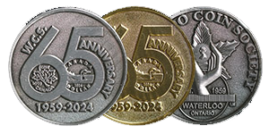 W.C.S. 2024 65th Anniversary Medal Set of Two