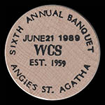 1989 Banquet Obverse