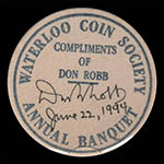 1994 Banquet - Robb Obverse
