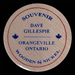 O.N.A. Convention - Gillespie Obverse