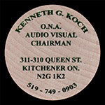 O.N.A. Convention - Koch Obverse